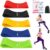 VFANDV Bandas Elasticas Fitness, Bandas Elasticas Musculacion [Set of 5], Bandas Elasticas Fitness con Bolsa Almacenamiento e Guía de Ejercicios, Bandas de Resistencia para Piernas, Glúteos, Brazos