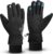 WESTWOOD FOX Guantes de Invierno Impermeables para Hombres y Mujeres, Resistentes al Viento, Guantes de esquí cálidos, Pantalla táctil, Guantes de Agarre Antideslizantes para Ciclismo, Snowboard