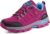 WOWEI Zapatos de Senderismo Mujer Al Aire Libre Antideslizantes Escalada Trekking Sneakers Zapatos de Montaña 36-47 EU