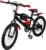 WSIKGHU Bicicleta de montaña de 20 pulgadas para niños y niñas, con guardabarros, 7 marchas, cuadro de acero al carbono, bicicleta para regalar, adecuada para 125 hasta 155 cm (rojo)