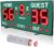 YZ Baseball Scoreboard Marcador, Unisex, Verde+Rojo, F