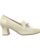 Zapatos de tacón de Mujer PITILLOS MOCASIN TACON 5 CM BEIGE